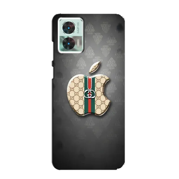 Чехол с принтом «Apple gucci» для Motorola Edge 30 Neo