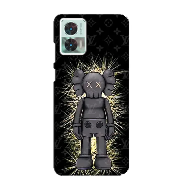 Чохол з принтом «Bearbrick LV» для Motorola Edge 30 Neo