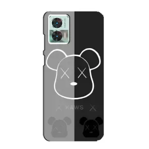 Чехлы для Motorola Edge 30 Neo - Bearbrick Louis Vuitton (PREMIUMPrint) (БеарБрик глаза)