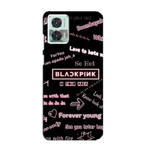 Чохол з принтом «BLACKPINK» для Motorola Edge 30 Neo