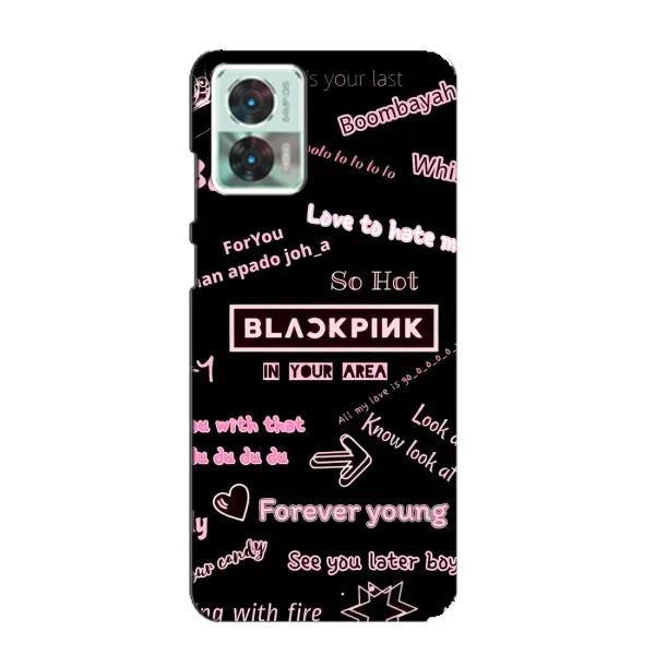 Чохол з принтом «BLACKPINK» для Motorola Edge 30 Neo