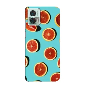 Чохли з фруктами для Motorola Edge 30 Neo (VPrint) (Грейпфрут)
