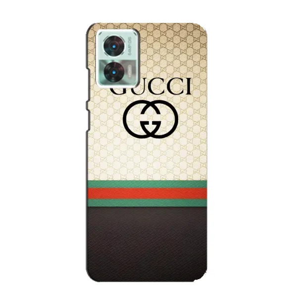 Чехол с принтом «GUCCI стиль» для Motorola Edge 30 Neo
