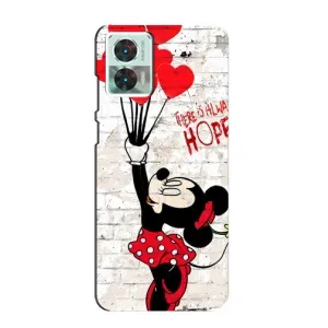 Чехол Disney Mouse Motorola Edge 30 Neo (PREMIUMPrint) (Heart Minni)
