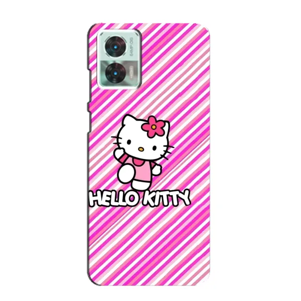 Чохол з принтом «Hello Kytty» для Motorola Edge 30 Neo