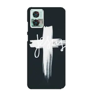 Чехол для Motorola Edge 30 Neo (AlphaPrint) - (Христианские) (Иисус)