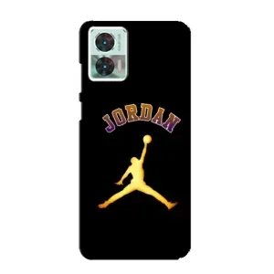 Чехлы для Motorola Edge 30 Neo - с картинкой JORDAN (AlphaPrint) (Jordan Gold)