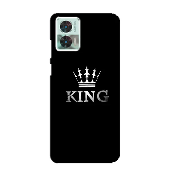 Чехол с принтом «KING» для Motorola Edge 30 Neo Чехол с принтом «KING» для Motorola Edge 30 Neo
