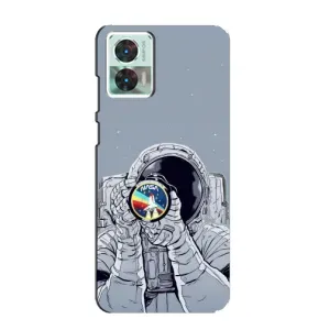 Чохол NASA для Motorola Edge 30 Neo (AlphaPrint) (Космонавт фото)
