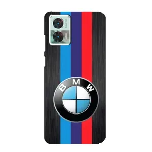 Чохол для Моторола Едж 30 Нео - з принтом БМВ (AlphaPrint) (Лого BMW)
