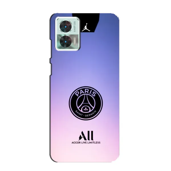 Чохол з принтом «лого PSG» для Motorola Edge 30 Neo