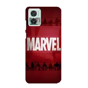 Чехол МАРВЕЛ для Мото Ейдж 30 Нео (AlphaPrint) (MARVEL)
