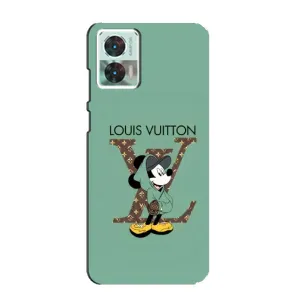 Чохли Луі Вітон для Motorola Edge 30 Neo (AlphaPrint - LOUIS VUITTON) (Міккі Маус LV)