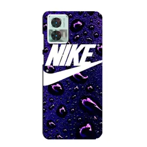 Чехол для Motorola Edge 30 Neo - с принтом Найк (AlphaPrint) (Найк принт)