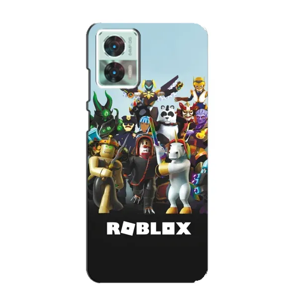 Чехол с принтом «ROBLEX» для Motorola Edge 30 Neo Чехол с принтом «ROBLEX» для Motorola Edge 30 Neo