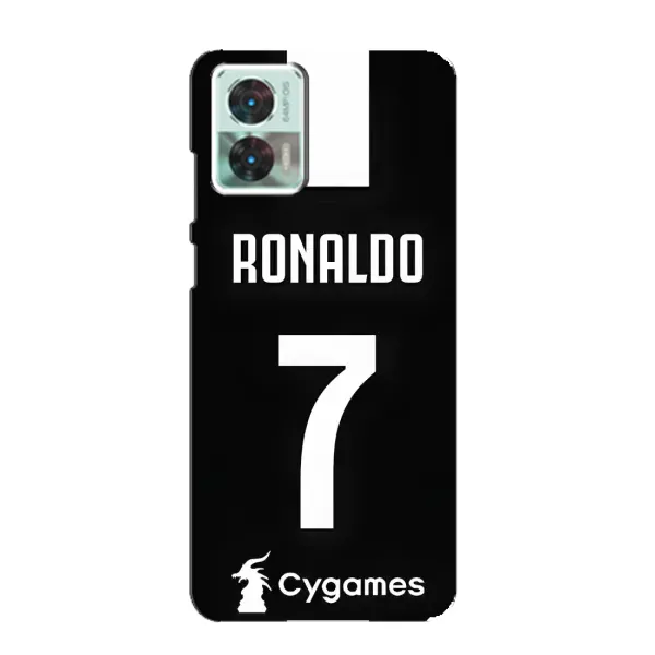 Чехол с принтом «RONALDO 7» для Motorola Edge 30 Neo