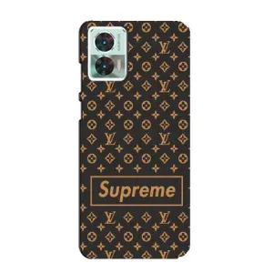 Чехол для Motorola Edge 30 Neo с картинкой Supreme (AlphaPrint) (Supreme LV)