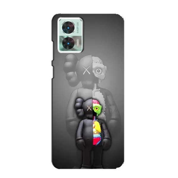 Чохол з принтом «Тіло Bearbrick» для Motorola Edge 30 Neo
