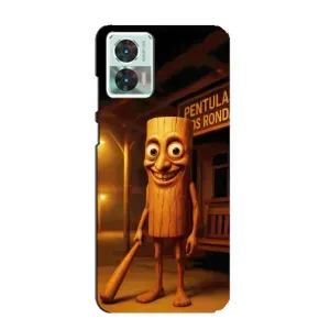 Чохол з мемом Тралалело тралала на Motorola Edge 30 Neo (Тунг тунг сахур)