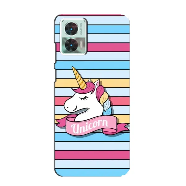 Чохол з принтом «Unicorn» для Motorola Edge 30 Neo