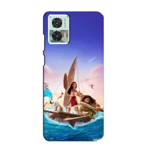 Чехол с принтом «Команда Ваяна Мауи» для Motorola Edge 30 Neo