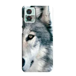 Чехлы с картинками животных Motorola Edge 30 Neo (Волк)