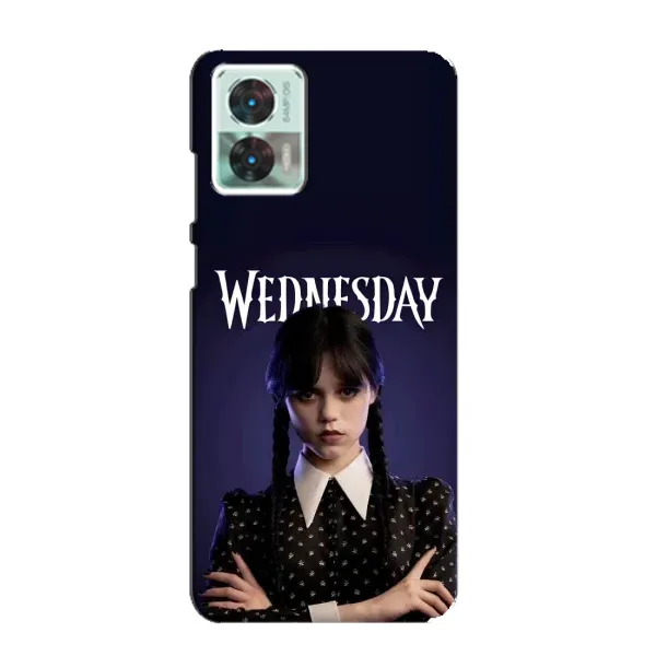Чехол с принтом «Wednesday» для Motorola Edge 30 Neo Чехол с принтом «Wednesday» для Motorola Edge 30 Neo
