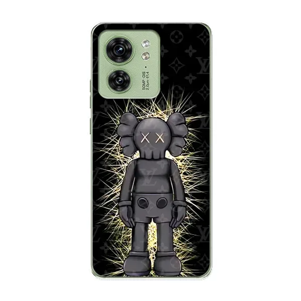 Чехол с принтом «Bearbrick LV» для Motorola Edge 40