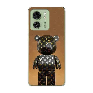 Чохли для Motorola Edge 40 - Bearbrick Louis Vuitton (PREMIUMPrint)