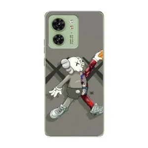 Чехлы для Motorola Edge 40 - Bearbrick Louis Vuitton (PREMIUMPrint) (Беарбрик Джордан)