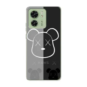 Чехлы для Motorola Edge 40 - Bearbrick Louis Vuitton (PREMIUMPrint) (БеарБрик глаза)