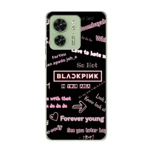 Чехол с музыкальной группой для Motorola Edge 40 (BLACKPINK)