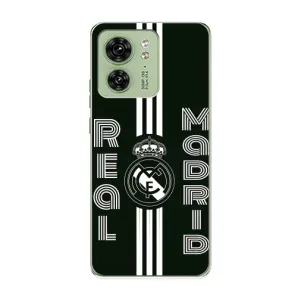 ФК Реал Мадрид чехлы для Motorola Edge 40 (AlphaPrint) (черно белый Реал)