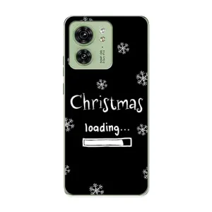 Рождественские, Праздничные Чехлы для Мото Ейдж 40 (Christmas loading)