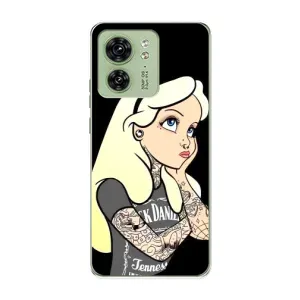 Чехол с печатью для Motorola Edge 40 - (Мода) (AlphaPrint) (Девочка в тату)