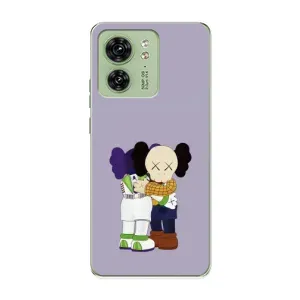 Чехлы для Motorola Edge 40 - Bearbrick Louis Vuitton (PREMIUMPrint) (Дружба Беарбрик)