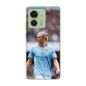 Чехлы с футболистом Ерлинг Холанд для Motorola Edge 40 (AlphaPrint) (Эрлинг Холанд)