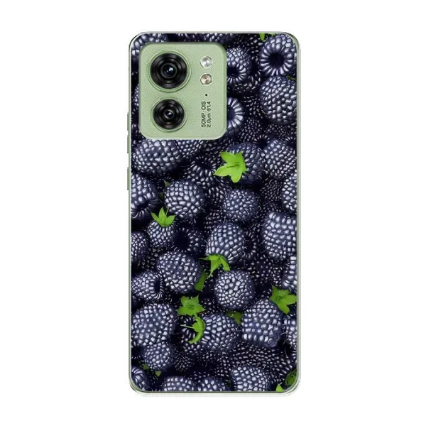 Чехол с принтом «Ежевика» для Motorola Edge 40