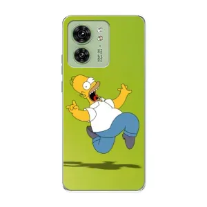Чехол с Симпсонами для Motorola Edge 40 (VPrint) (Гомер Симпсон)