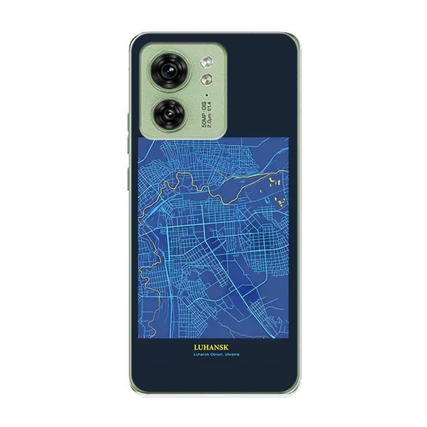 Чехол с принтом «Гуганск» для Motorola Edge 40