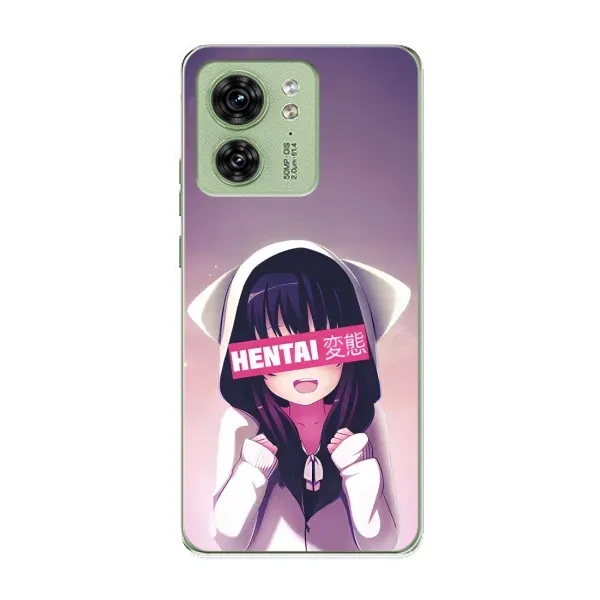 Чехол с принтом «Hentai chan» для Motorola Edge 40