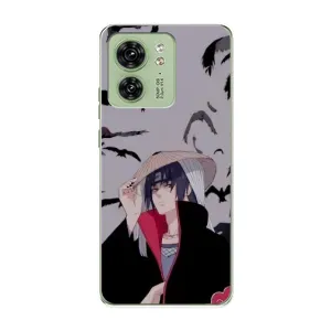 Анимешный чехол для Motorola Edge 40 (Итачи Itachi)