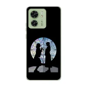 Чехлы Венсдей на Motorola Edge 40 Уэнсдей (AlphaPrint) (комната Уэнздей)