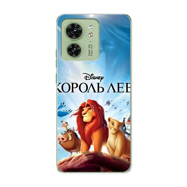 Чехол с принтом «Постер Король Лев» для Motorola Edge 40