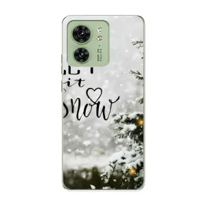 Новогодние, Праздничные Чехлы для Motorola Edge 40 - 2024 год