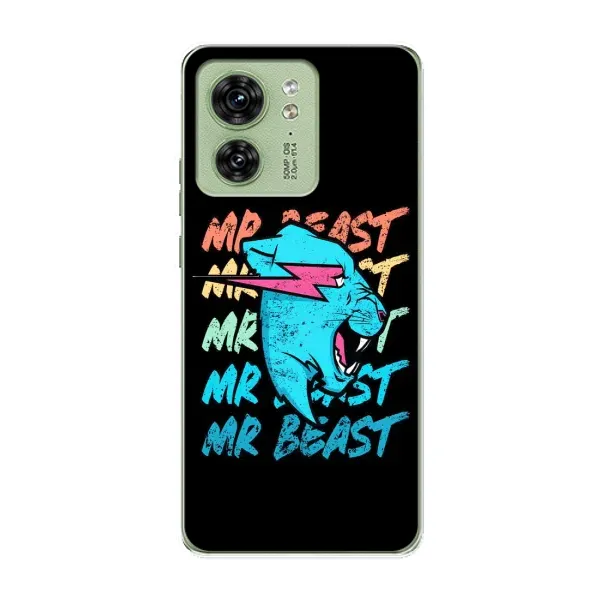 Чехол с принтом «logo Mr beast» для Motorola Edge 40