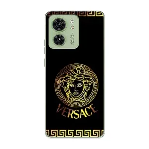 Чехлы VERSACE для Мото Ейдж 40 (PREMIUMPrint) (Logo Versace)