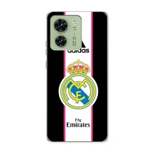 Чехол для Motorola Edge 40 с принтом Реал Мадрид (Лого Real Madrid)