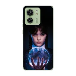 Чехол с дизайном Венздей 2 на Motorola Edge 40 (Магическая сфера Уэнздей)
