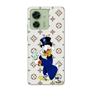 Чехлы для Motorola Edge 40 - Скрудж МакДак Louis Vuitton (PREMIUMPrint) (Макдак на стиле)